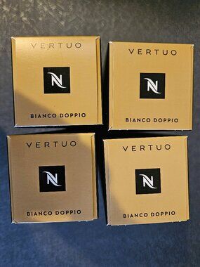 VERTUO Bianco Doppio Double Espresso - 4 Boxes NEW